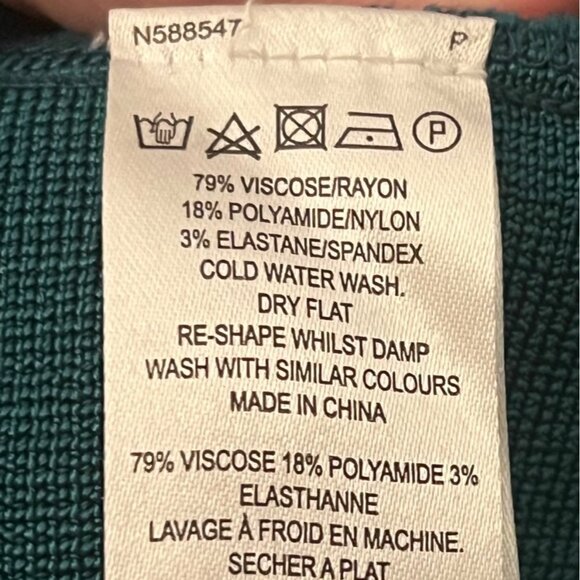 French Connection Bodycon T-Ribbon Bandage Dress 2 Pageant Interview Primrose - Picture 8 of 10